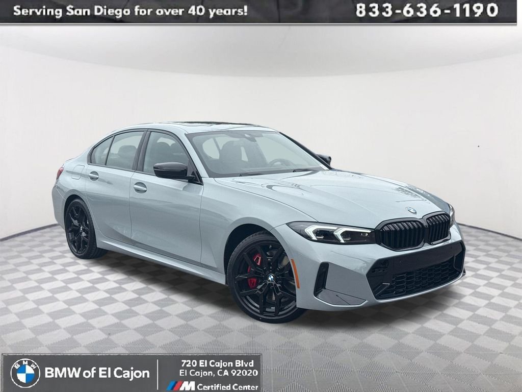 New 2026 Brooklyn Grey Metallic BMW 330i image 1