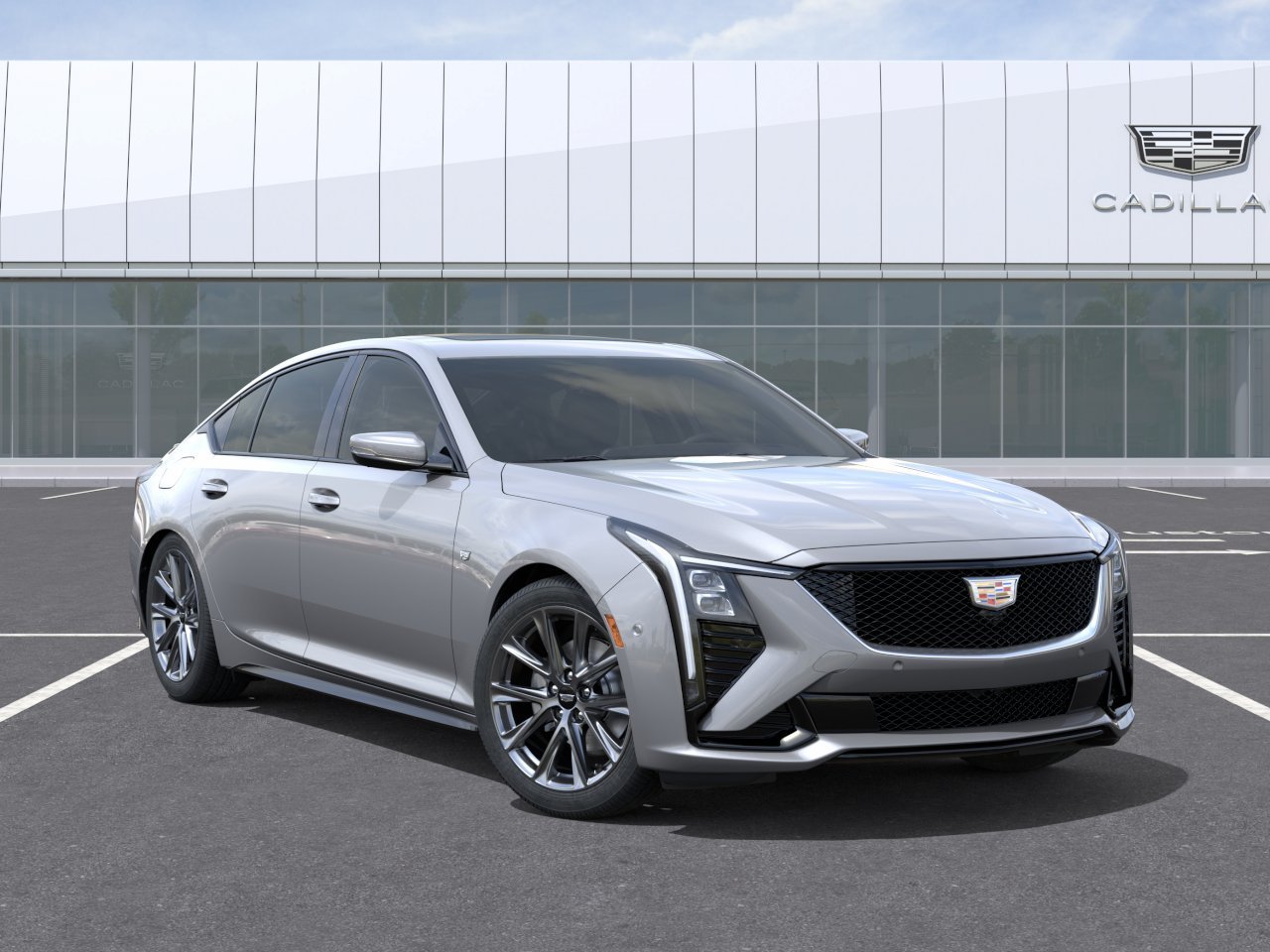 New 2026 Argent Silver Metallic Cadillac Sport image 7