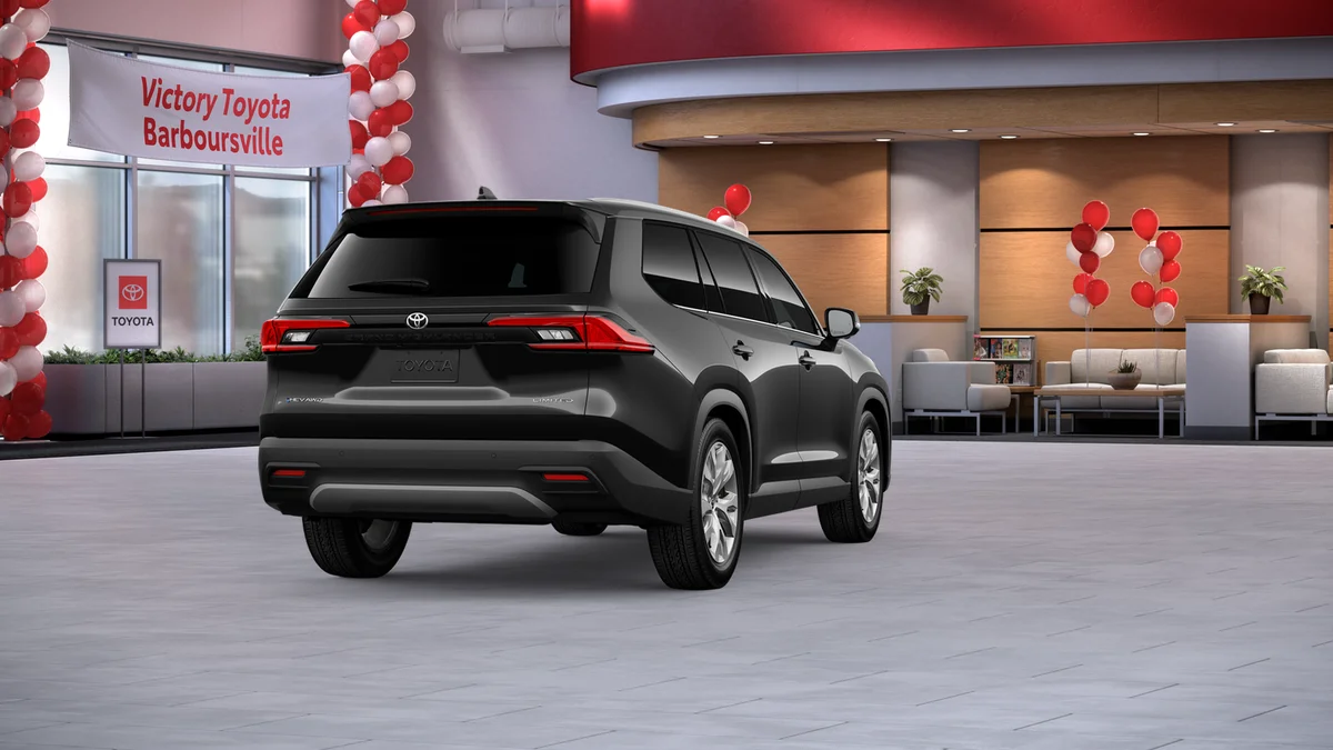 New 2026 Midnight Black Metallic Toyota Hybrid Limited image 9