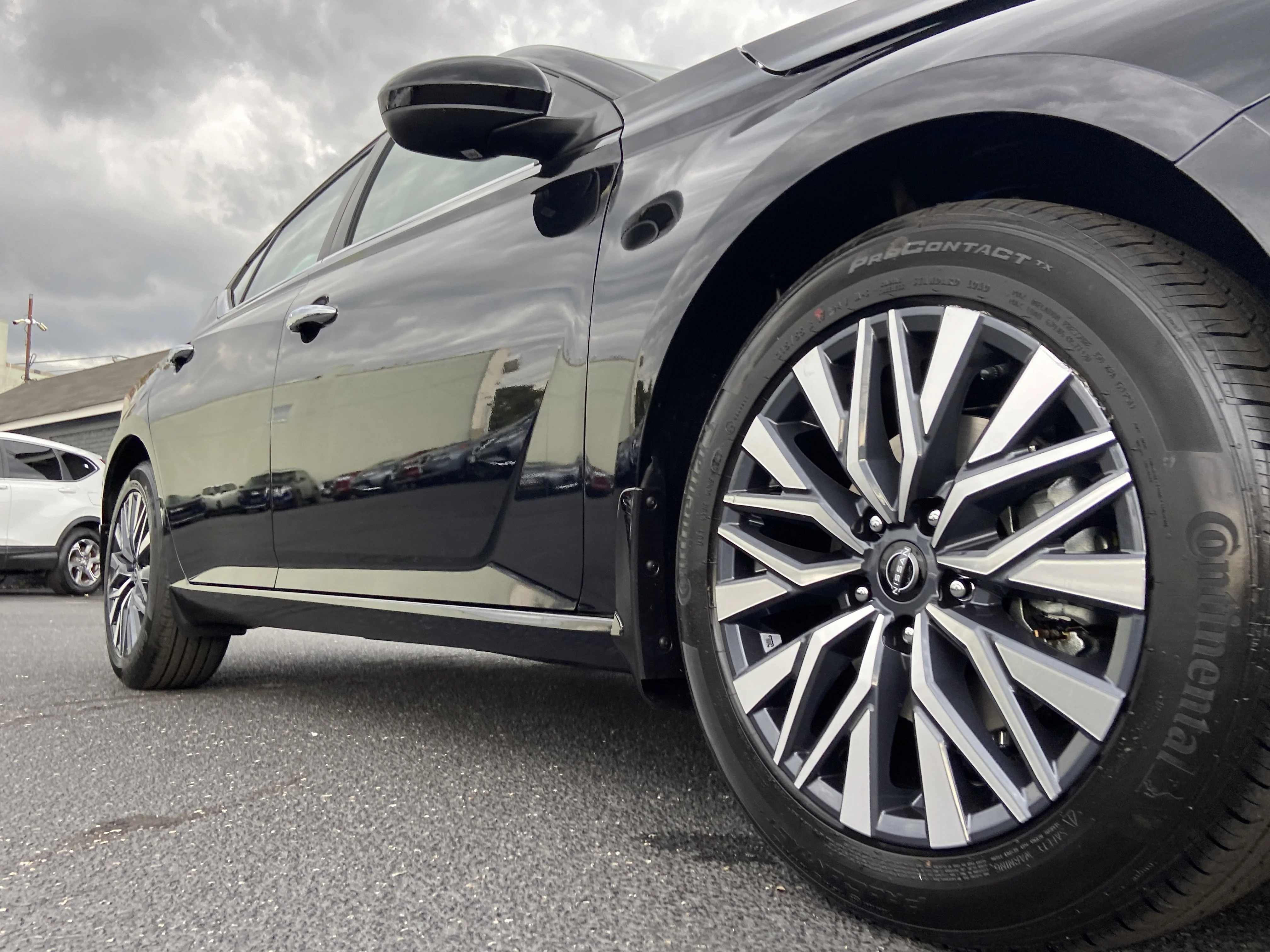 New 2025 Super Black Nissan SV image 8