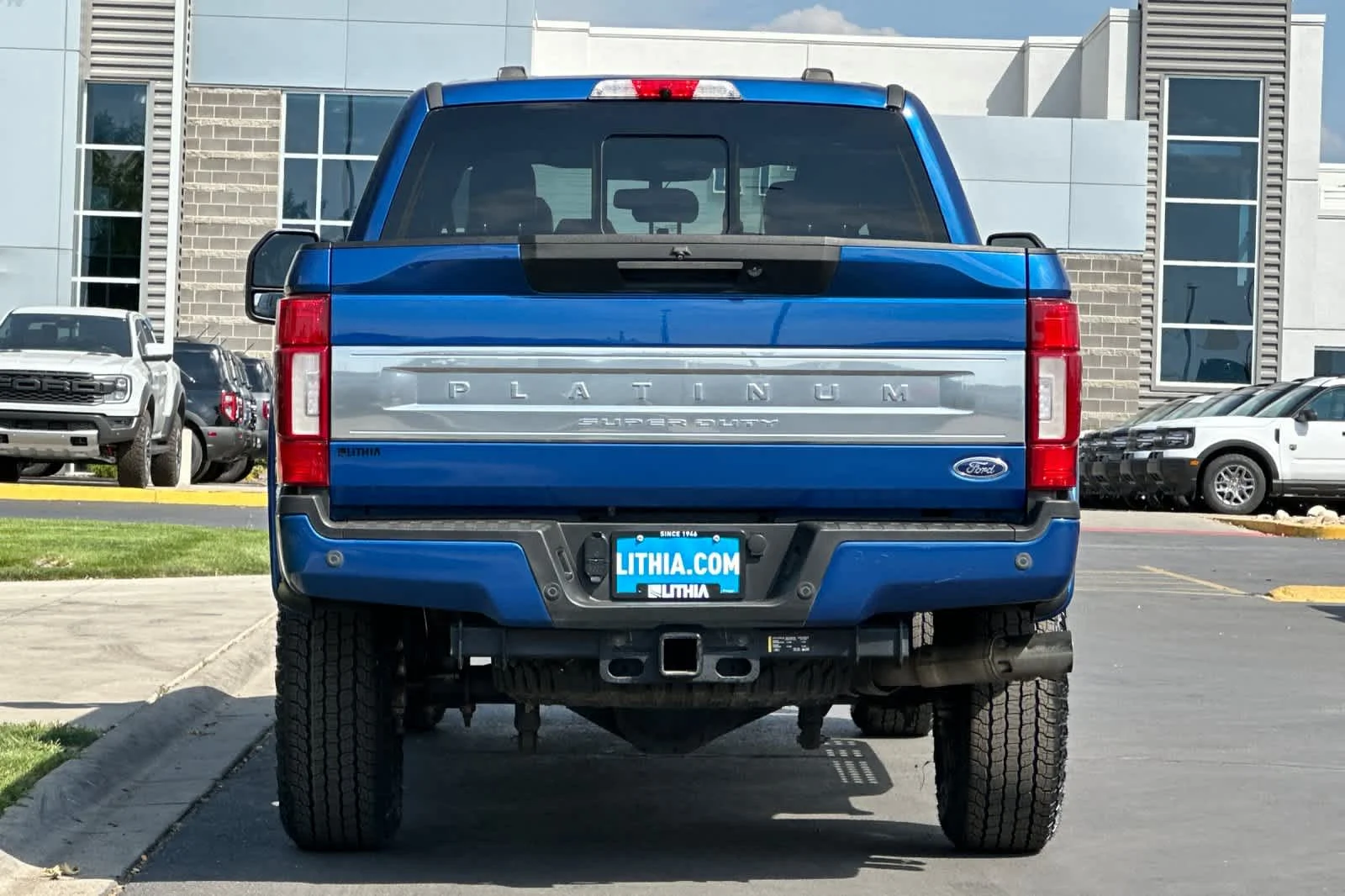 Certified Used 2022 Atlas Blue Metallic Ford Platinum image 7