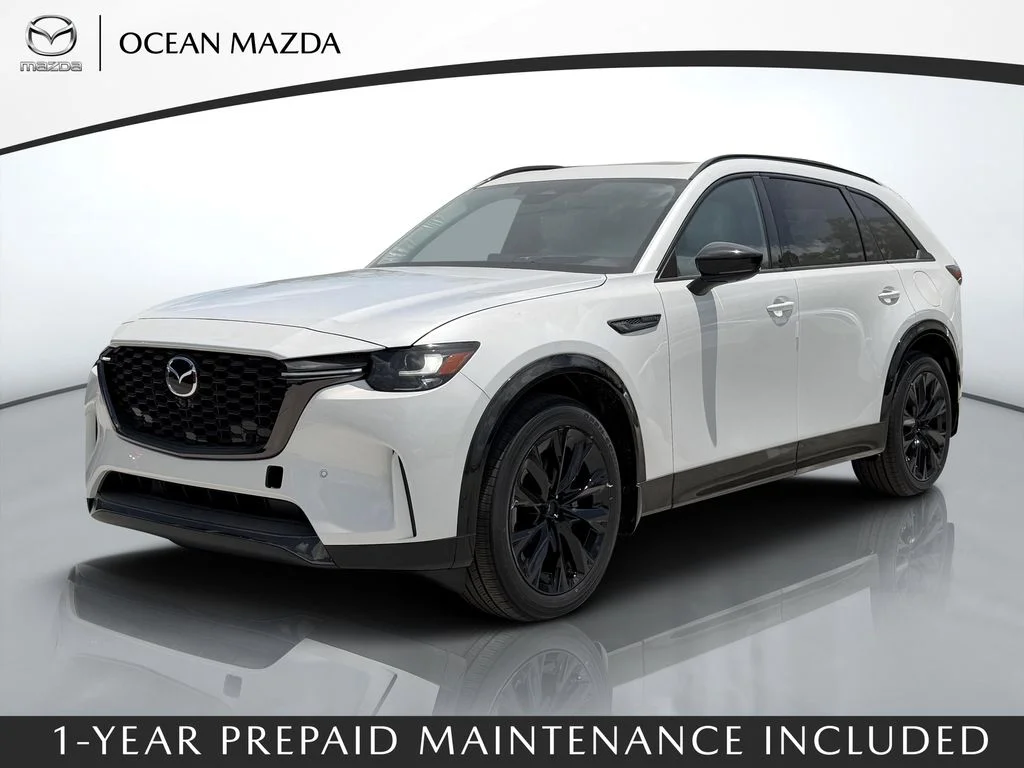 New 2026 Rhodium White Premium Mazda 3.3 Turbo S Premium Sport AWD image 1