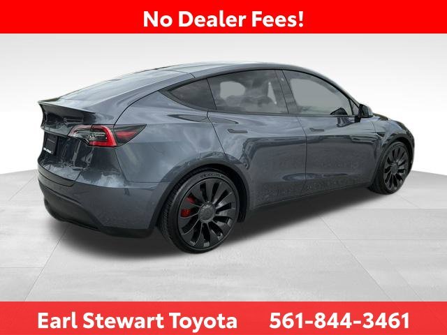 Used 2020 Gray Tesla Performance image 4