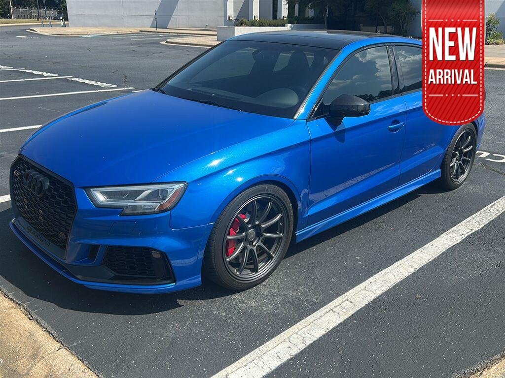 Used 2019 Ara Blue Crystal Effect Audi 2.5T quattro image 1