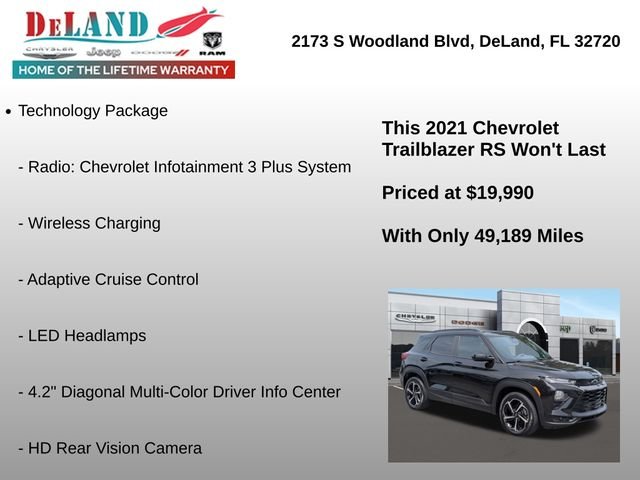 2021 Chevrolet Trailblazer RS - Photo 6