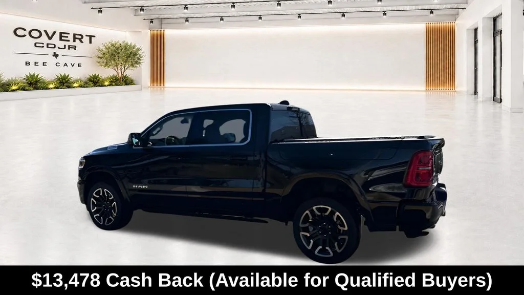 New 2026 Diamond Black Crystal Pearlcoat RAM Limited image 10