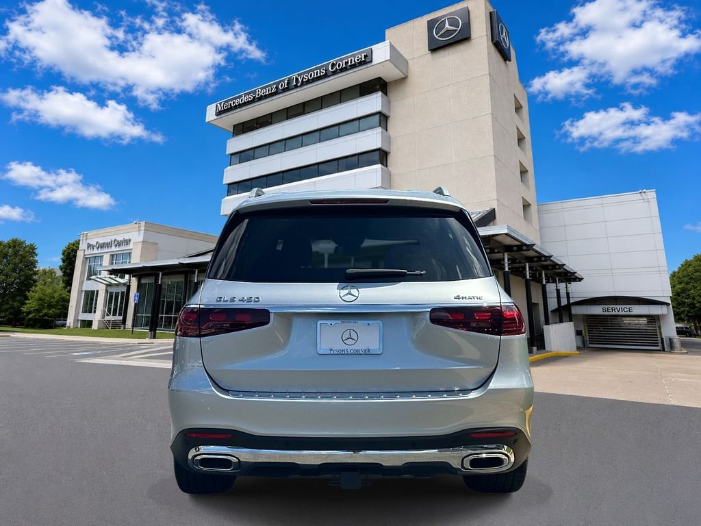 Certified Used 2025 Cirrus Silver Metallic Mercedes-Benz GLS 450 image 6