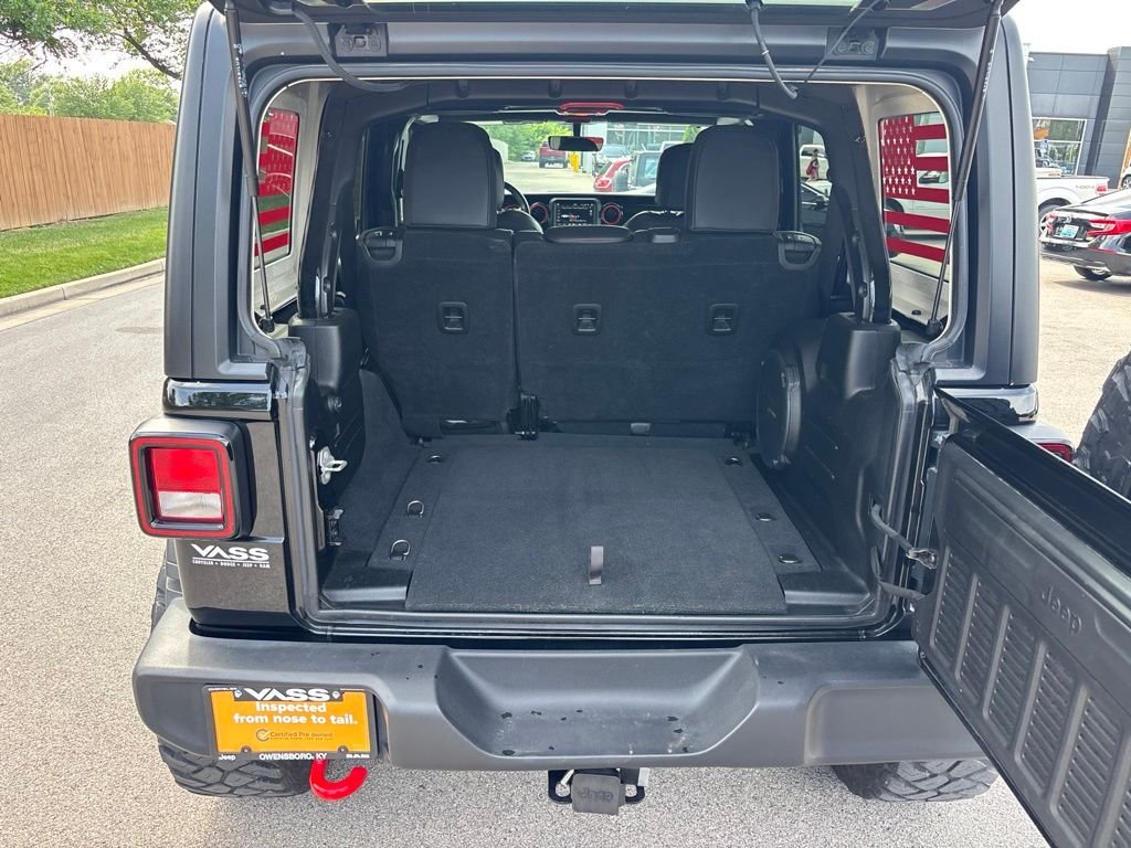 Certified Used 2022 Black Jeep Unlimited Sport S image 34