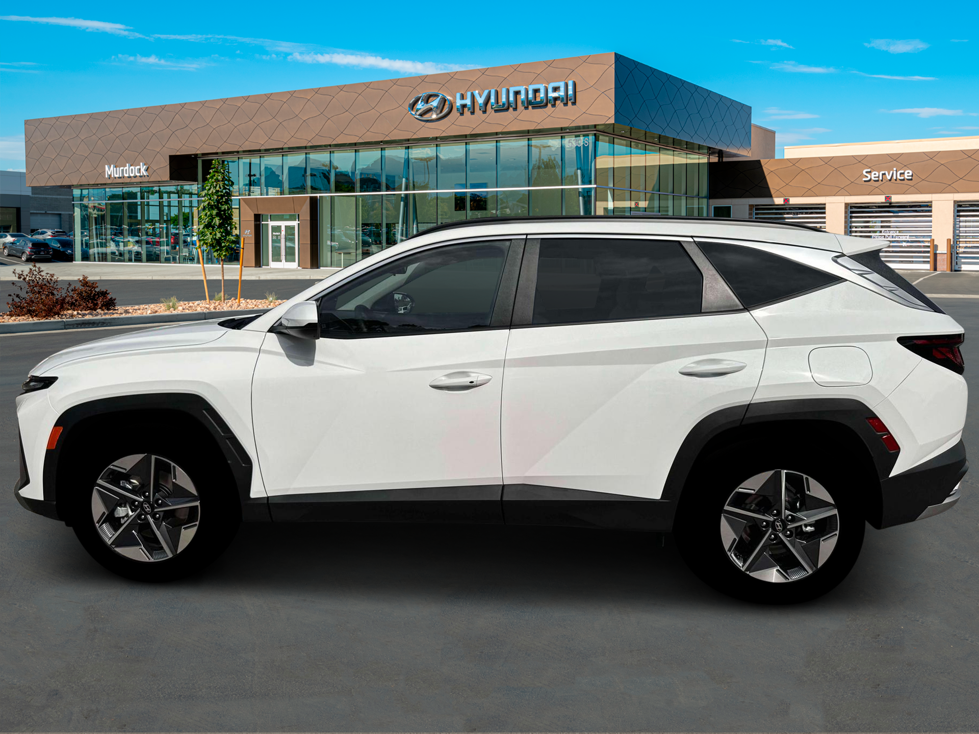 New 2026 Serenity White Pearl Hyundai SEL AWD image 3