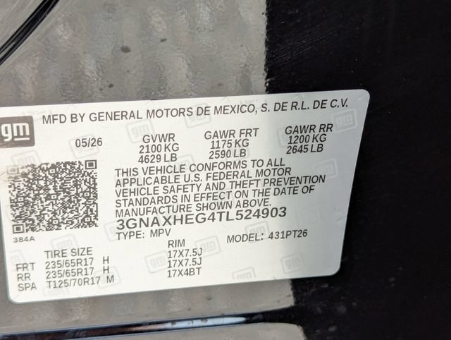 New 2026 Mosaic Black Metallic Chevrolet LT image 39