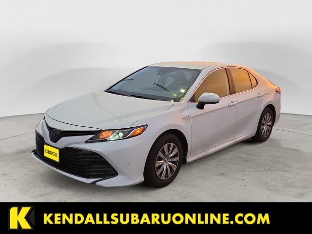 Used 2019 White Toyota LE image 1