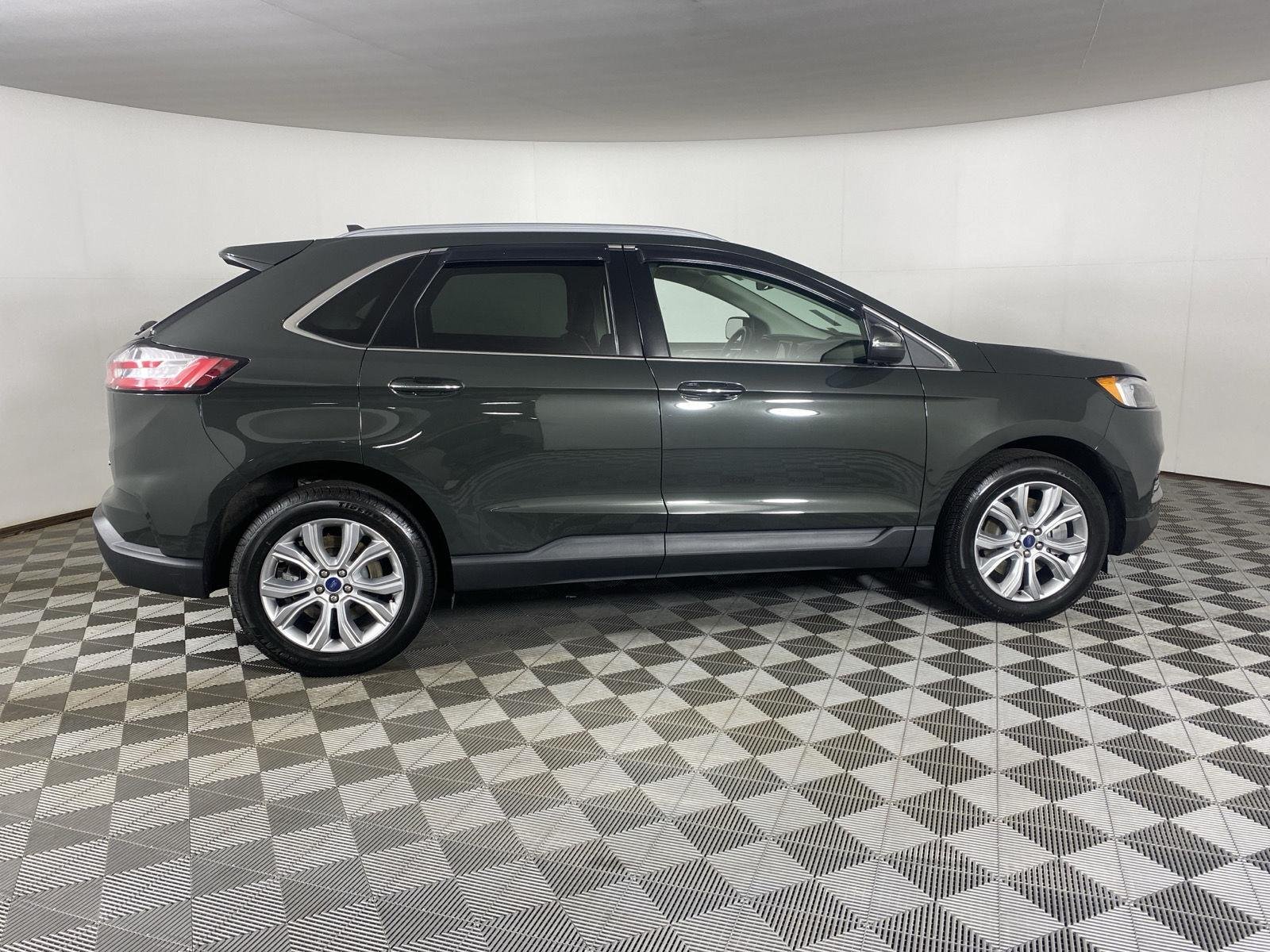 Used 2022 Forged Green Ford Titanium image 10