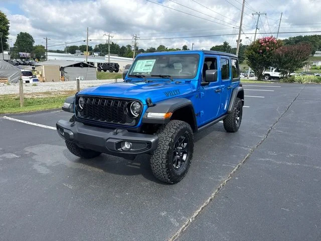 New 2026 Hydro Blue Pearl-Coat Exterior Paint Jeep Willys image 3