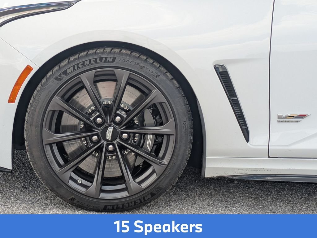 Used 2024 White Cadillac V-Series image 12