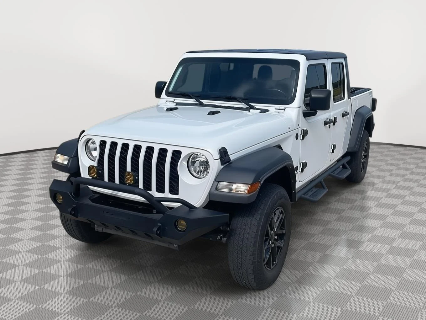 Used 2021 Bright White Clearcoat Jeep Sport S image 7
