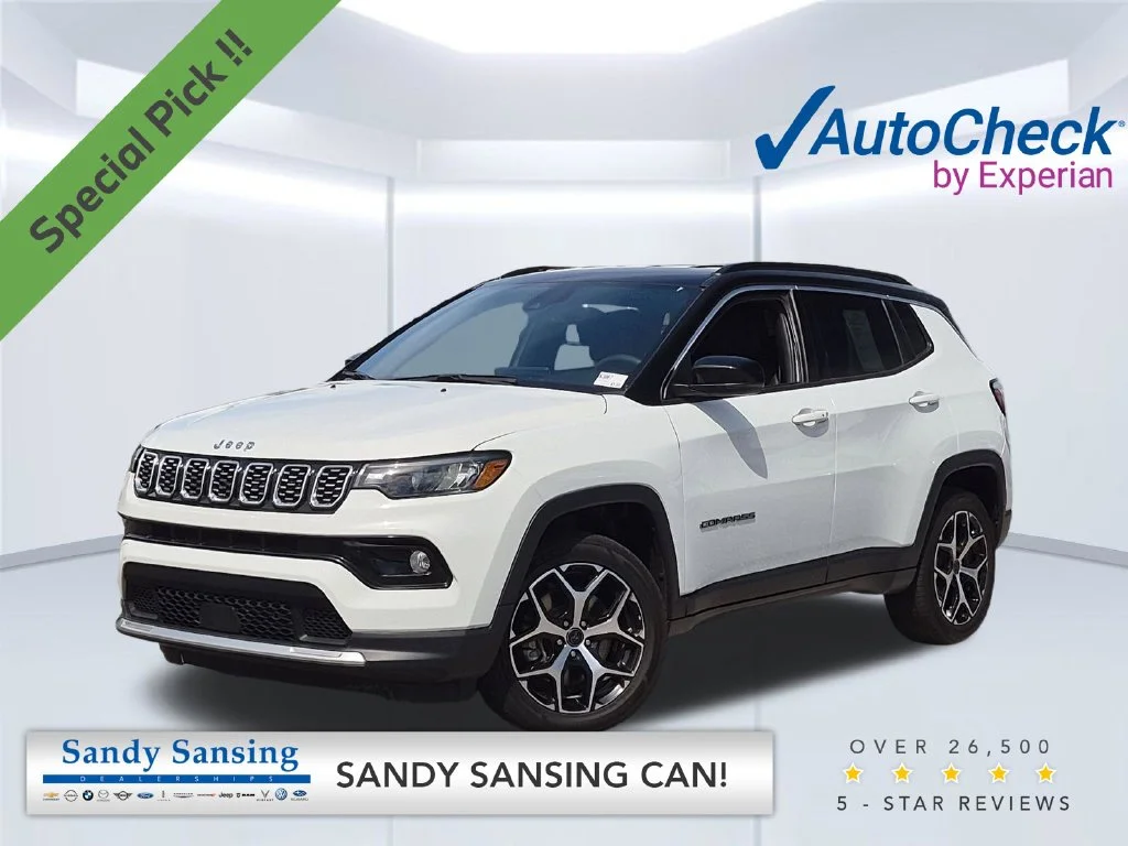 Used 2025 White Jeep Limited image 1