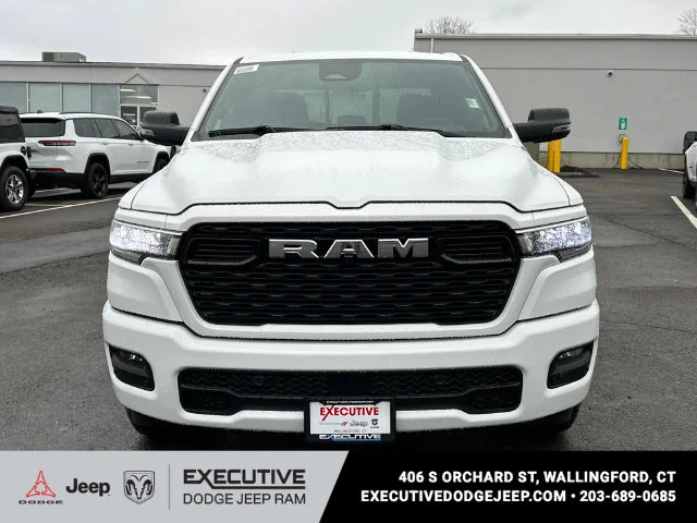 New 2026 Bright White Clear-Coat Exterior Paint RAM Big Horn/Lone Star image 6