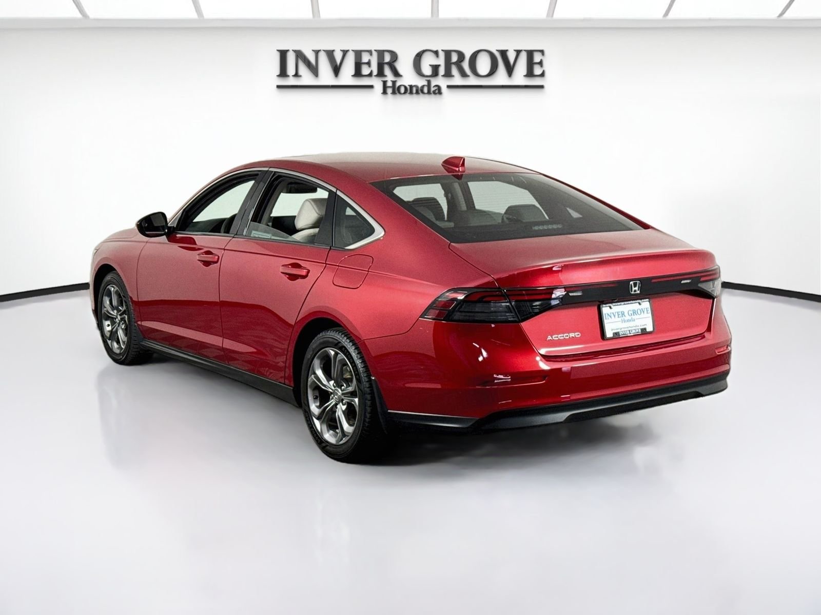 Used 2024 Radiant Red Metallic Honda EX image 7