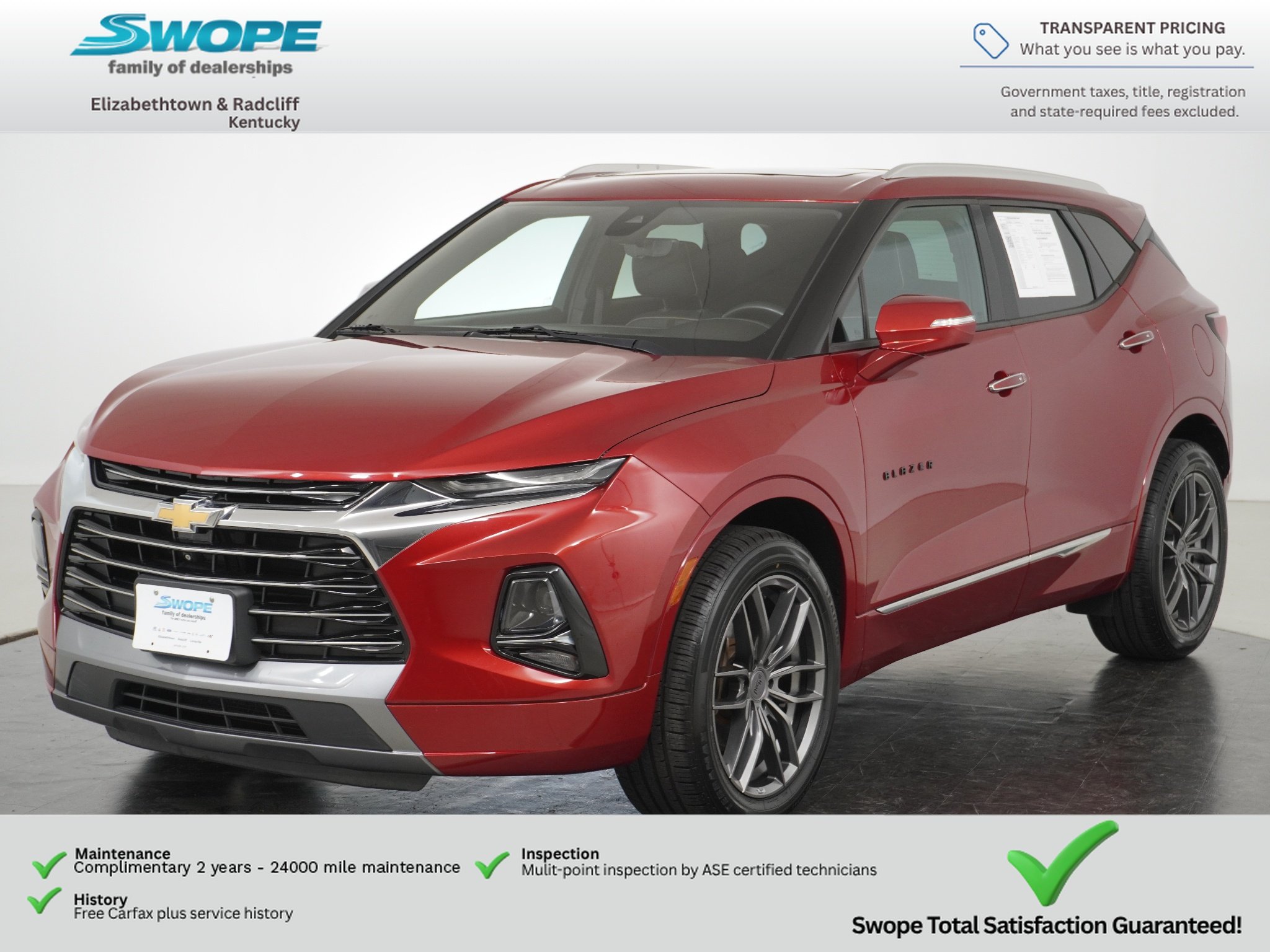 Used 2019 Cajun Red Tintcoat Chevrolet Premier image 7