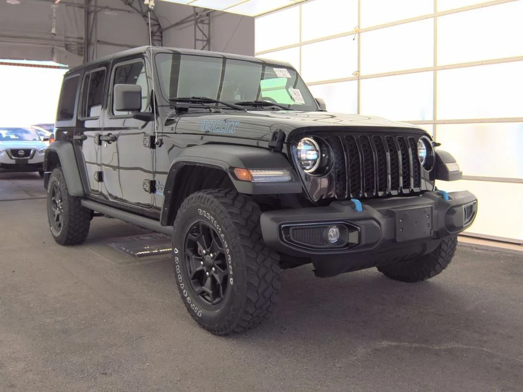 Used 2023 Black Jeep Willys 4xe image 3