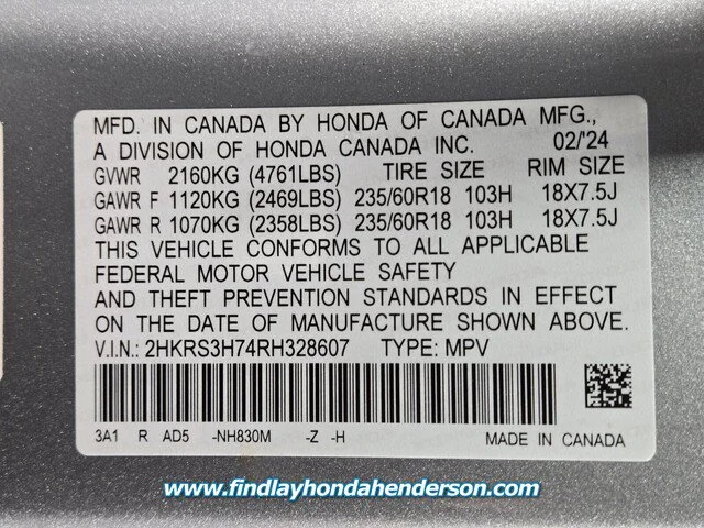 Certified Used 2024 Lunar Silver Metallic Honda EX-L image 47