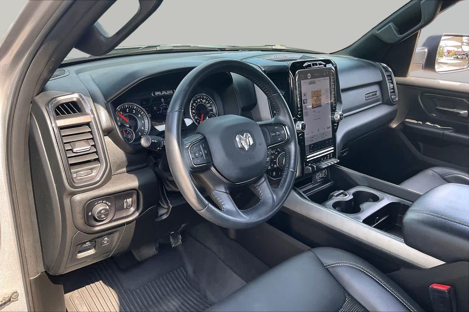 Used 2024 Billet Silver Metallic Clearcoat Ram Big Horn image 17