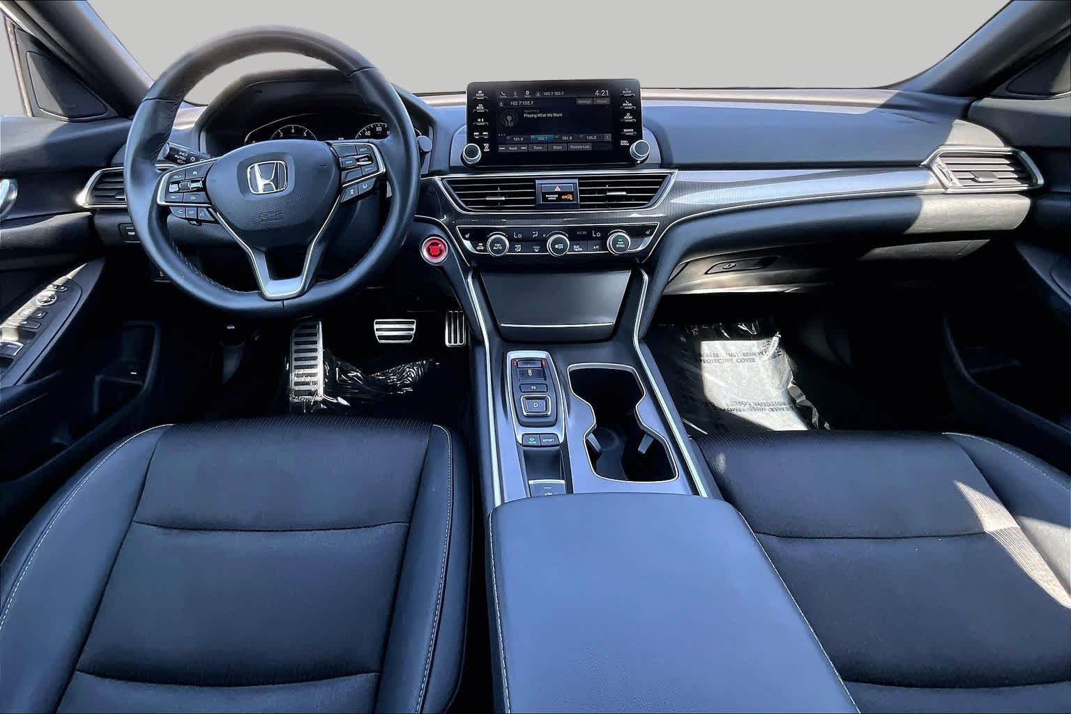 Used 2019 Platinum White Pearl Honda Sport 2.0T image 16