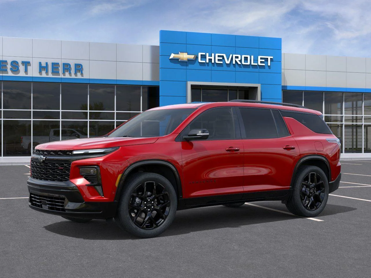 New 2026 Radiant Red Tintcoat Chevrolet RS image 2