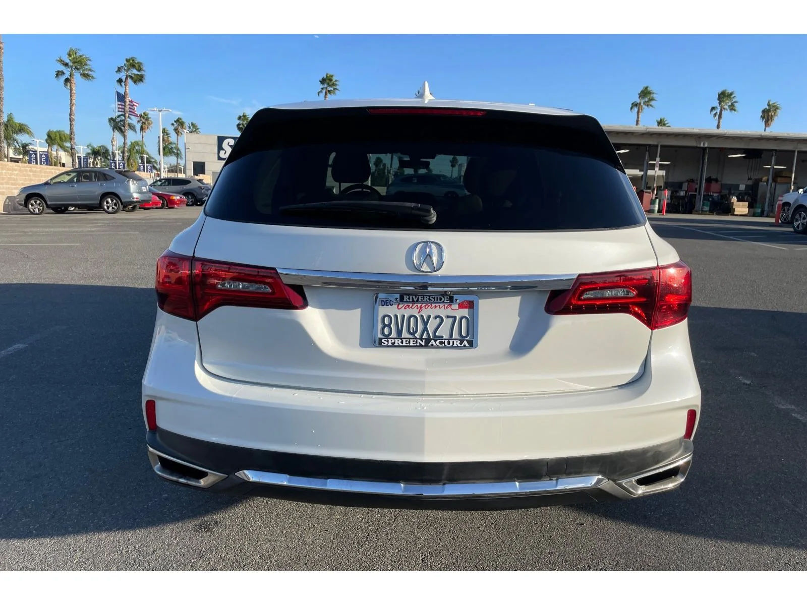 Used 2018 White Diamond Pearl Acura 3.5L (A9) image 4
