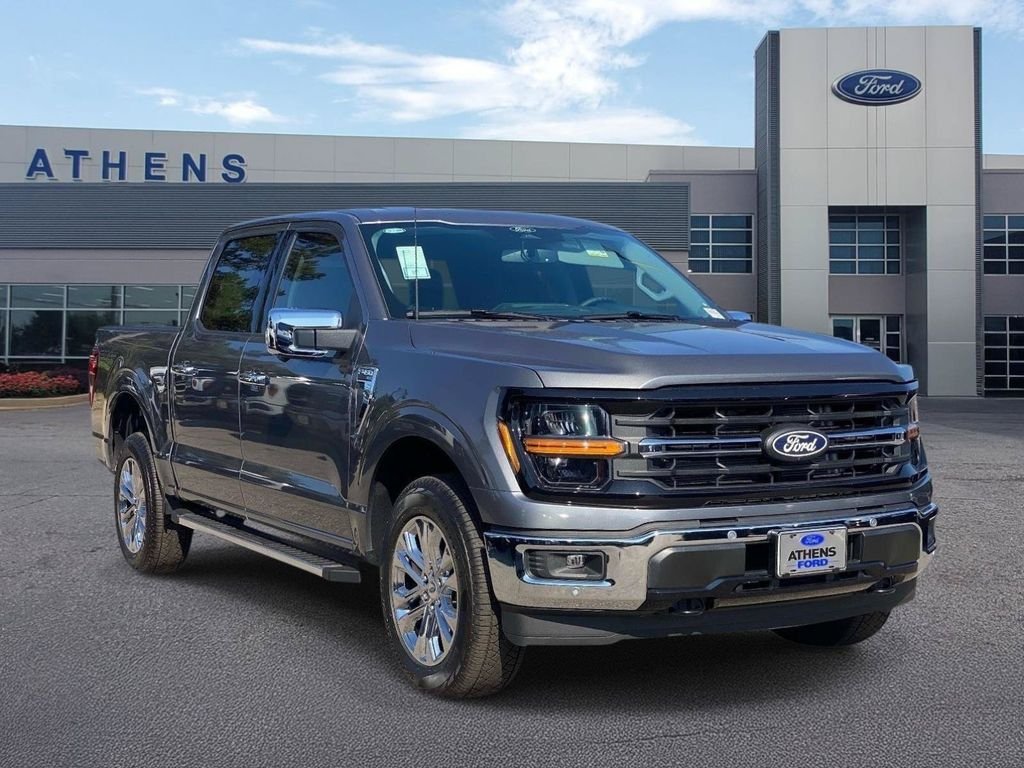 New 2026 Carbonized Gray Metallic Ford XLT image 1