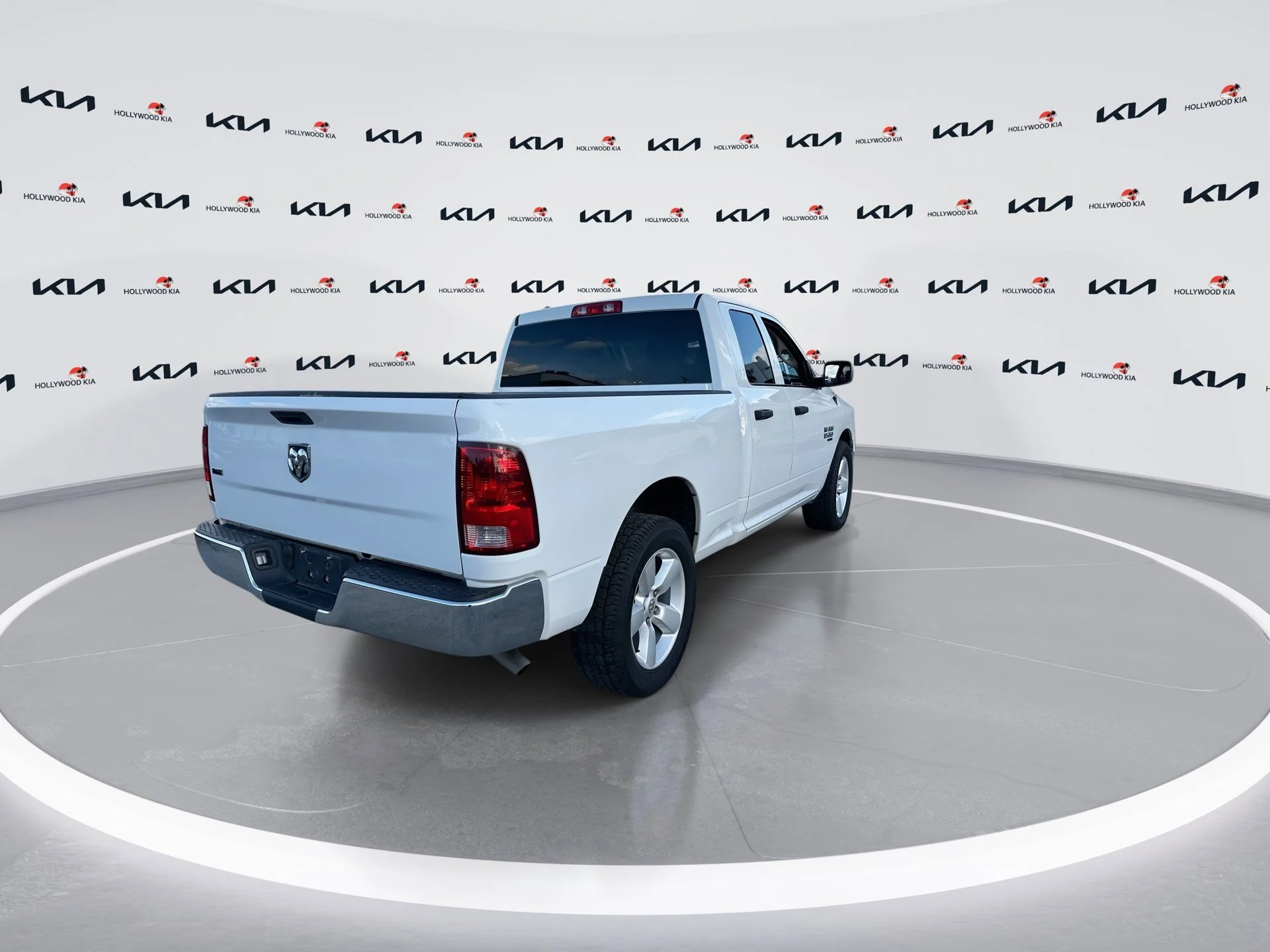 Used 2024 Bright White Clearcoat Ram SLT image 8