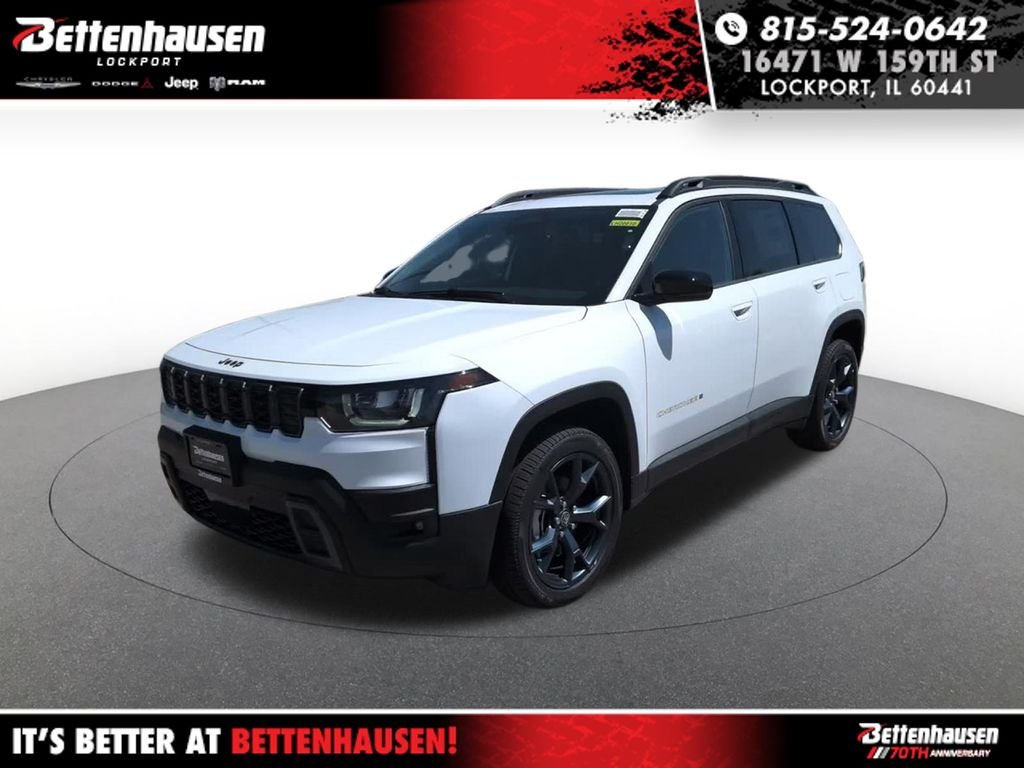 New 2026 Bright White Clearcoat Jeep  image 1