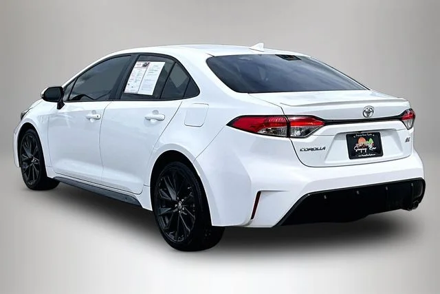 Used 2023 White Toyota SE image 4