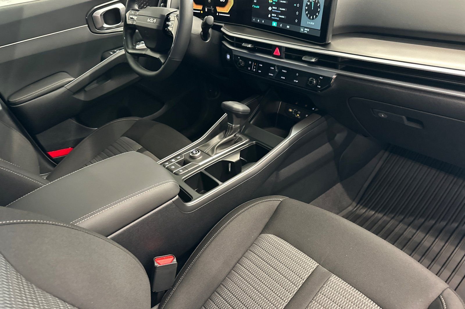 New 2026 Ivory Silver Kia LX image 13