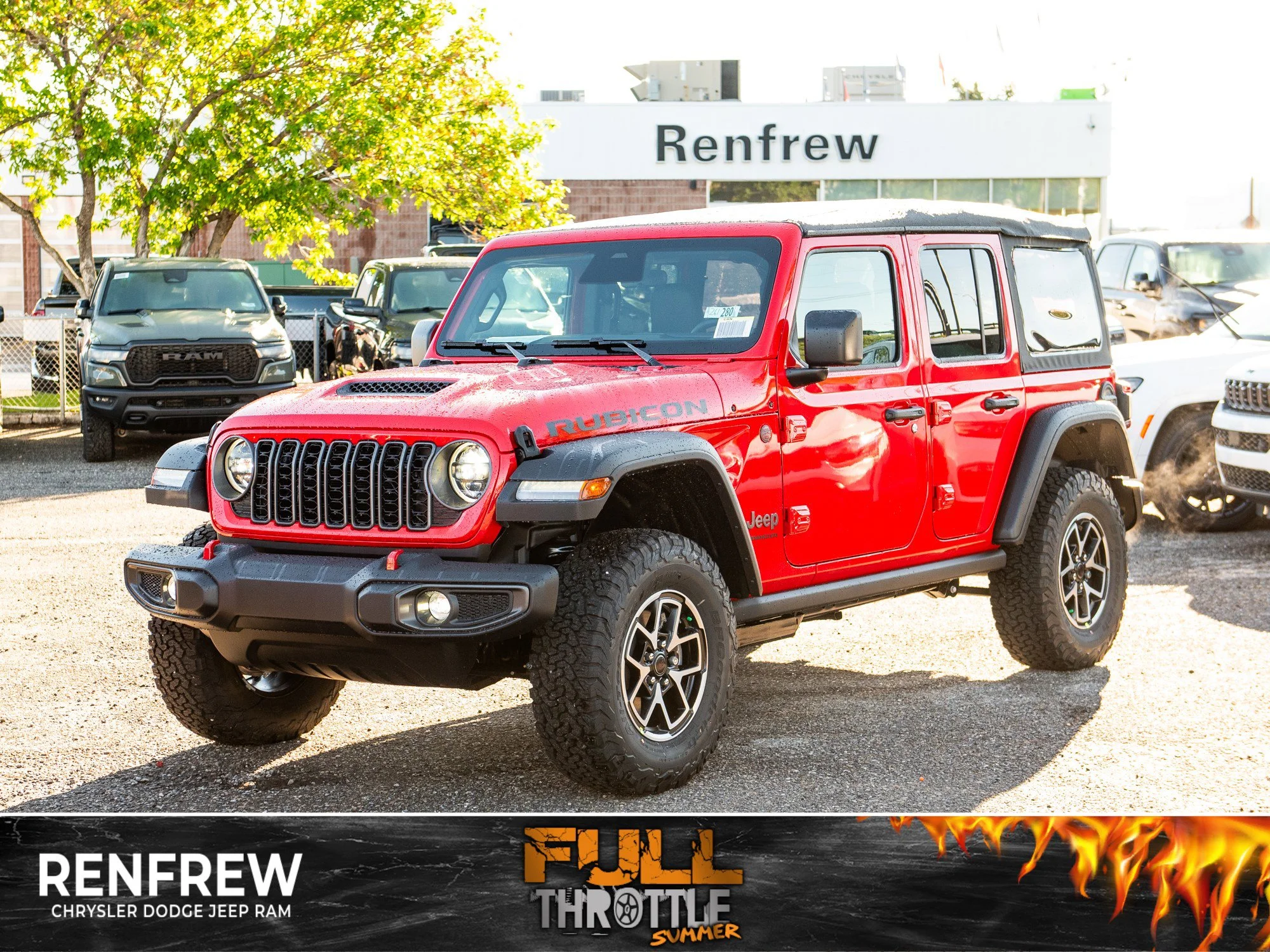 New 2026 Red Jeep Rubicon* image 1