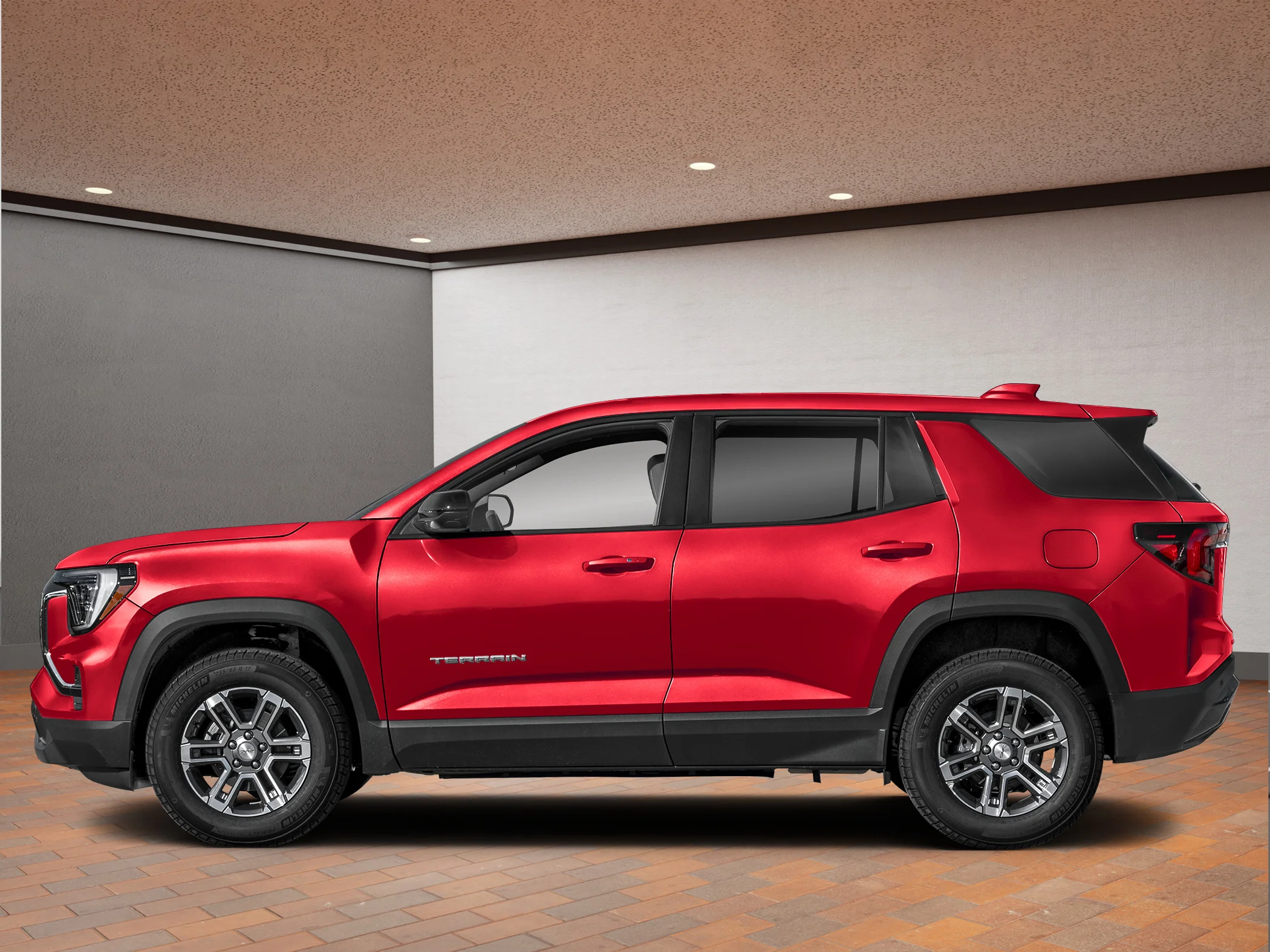 New 2027 Red GMC AWD Elevation image 3