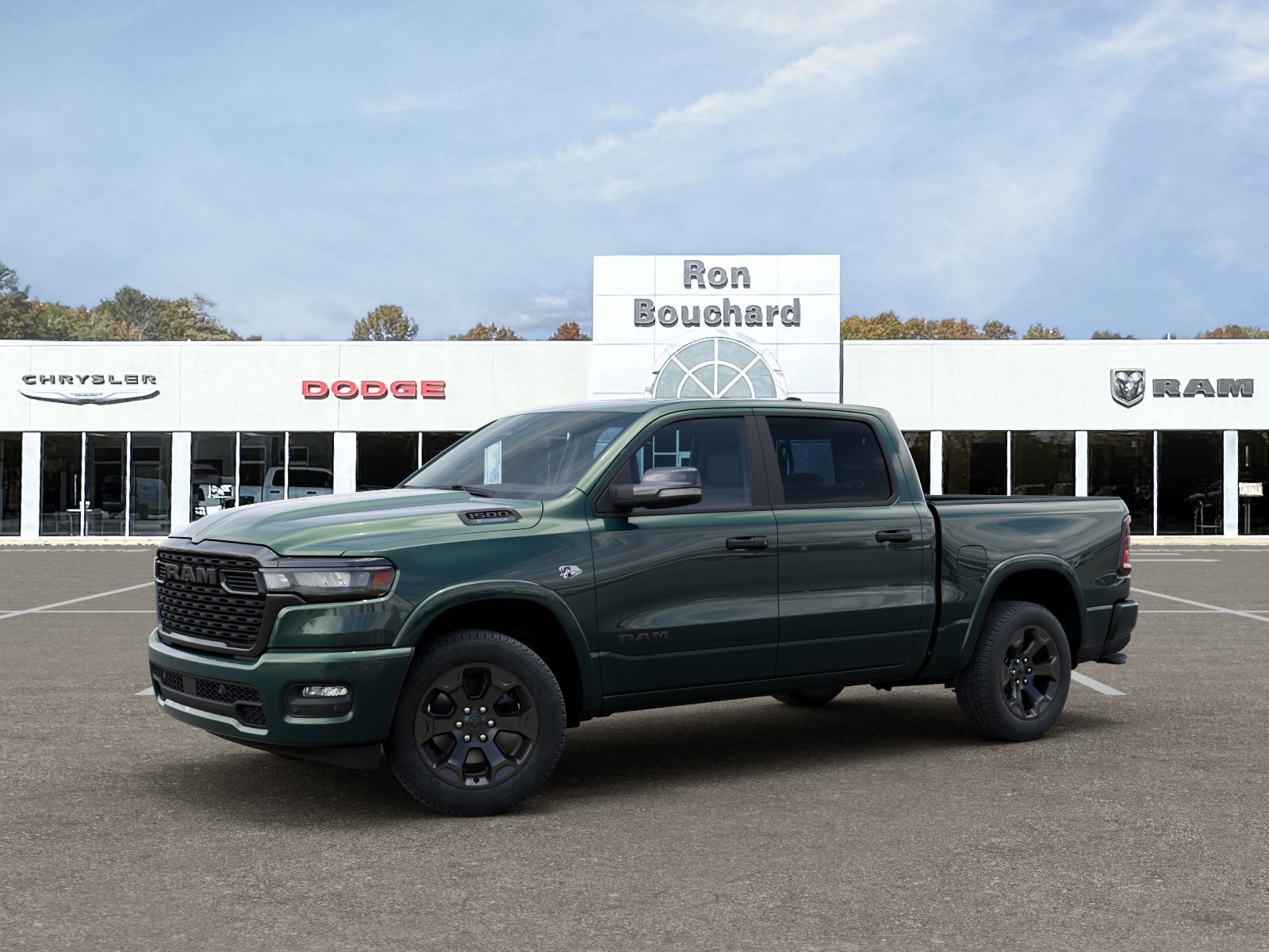 New 2026 Serrano-Green Metallic Exterior Paint RAM Big Horn image 2