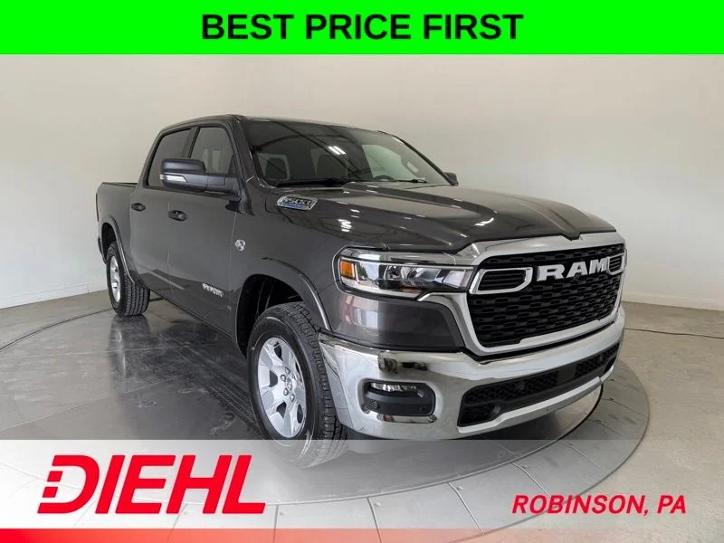 New 2026 Granite Crystal Metallic Clear-Coat Exterior Paint RAM Big Horn/Lone Star image 1