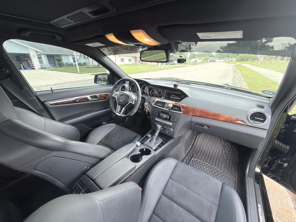 Used 2013 Black Mercedes-Benz C 63 AMG® image 34