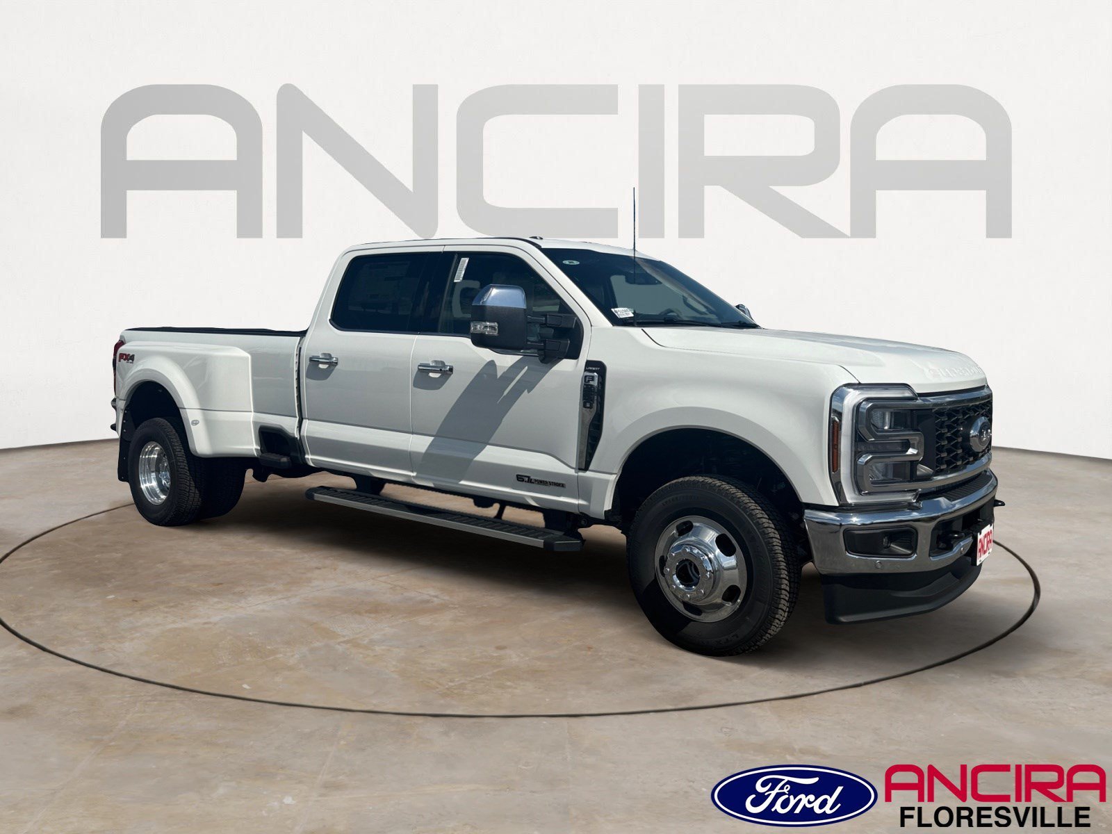 New 2026 Star White Metallic Tri-Coat Ford LARIAT image 1