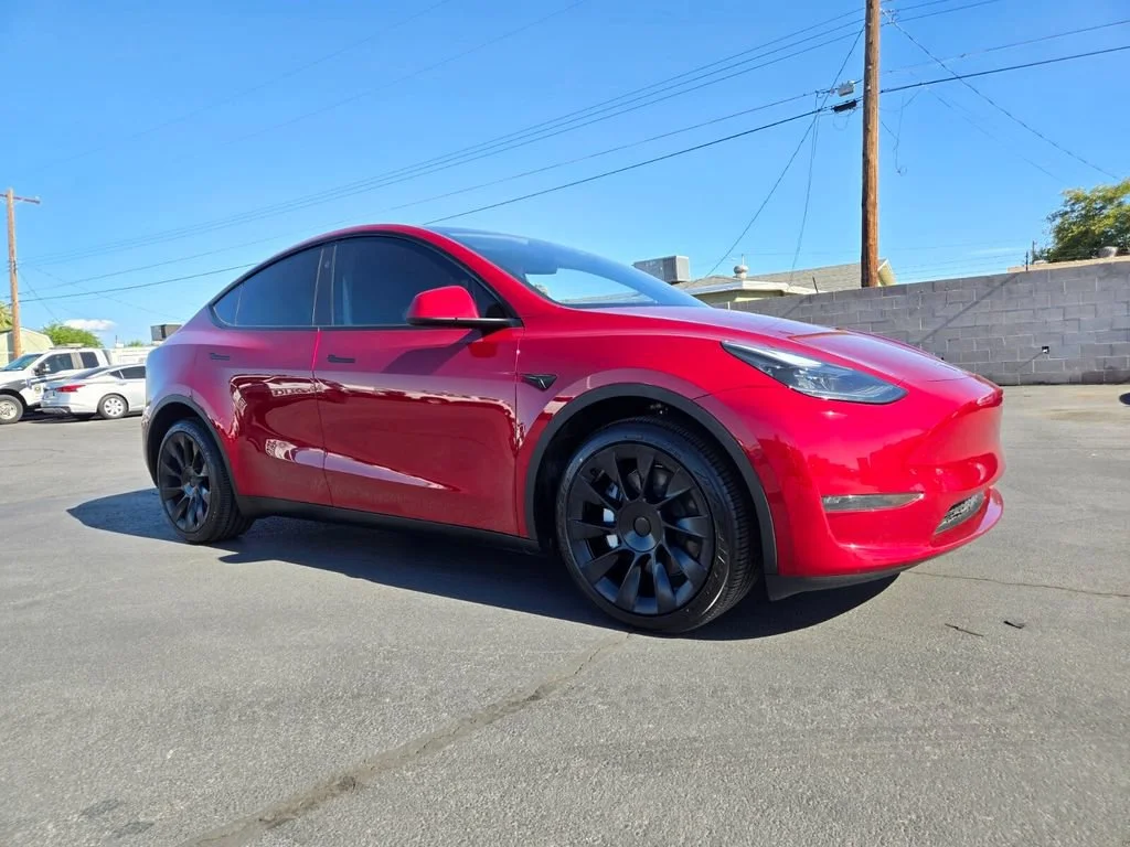Used 2024 Red Tesla Long Range image 1