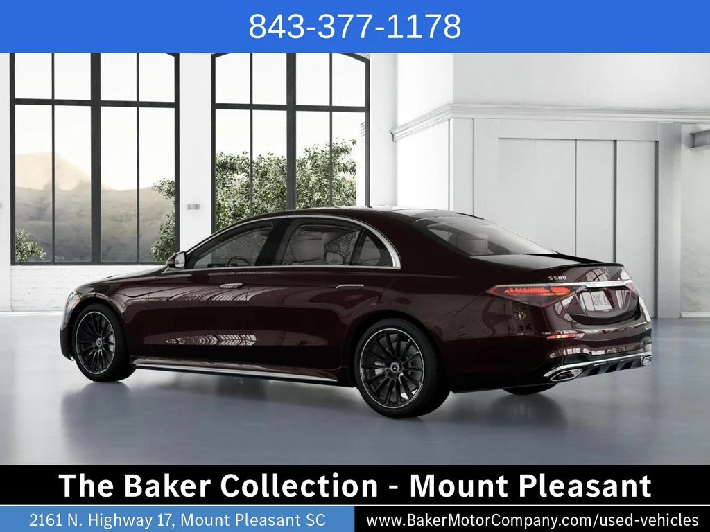 Used 2026 Rubellite Red Metallic Mercedes-Benz S 580 image 30