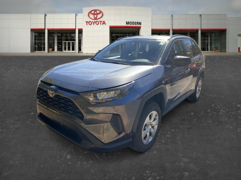 Used 2021 Magnetic Gray Metallic Toyota LE image 1