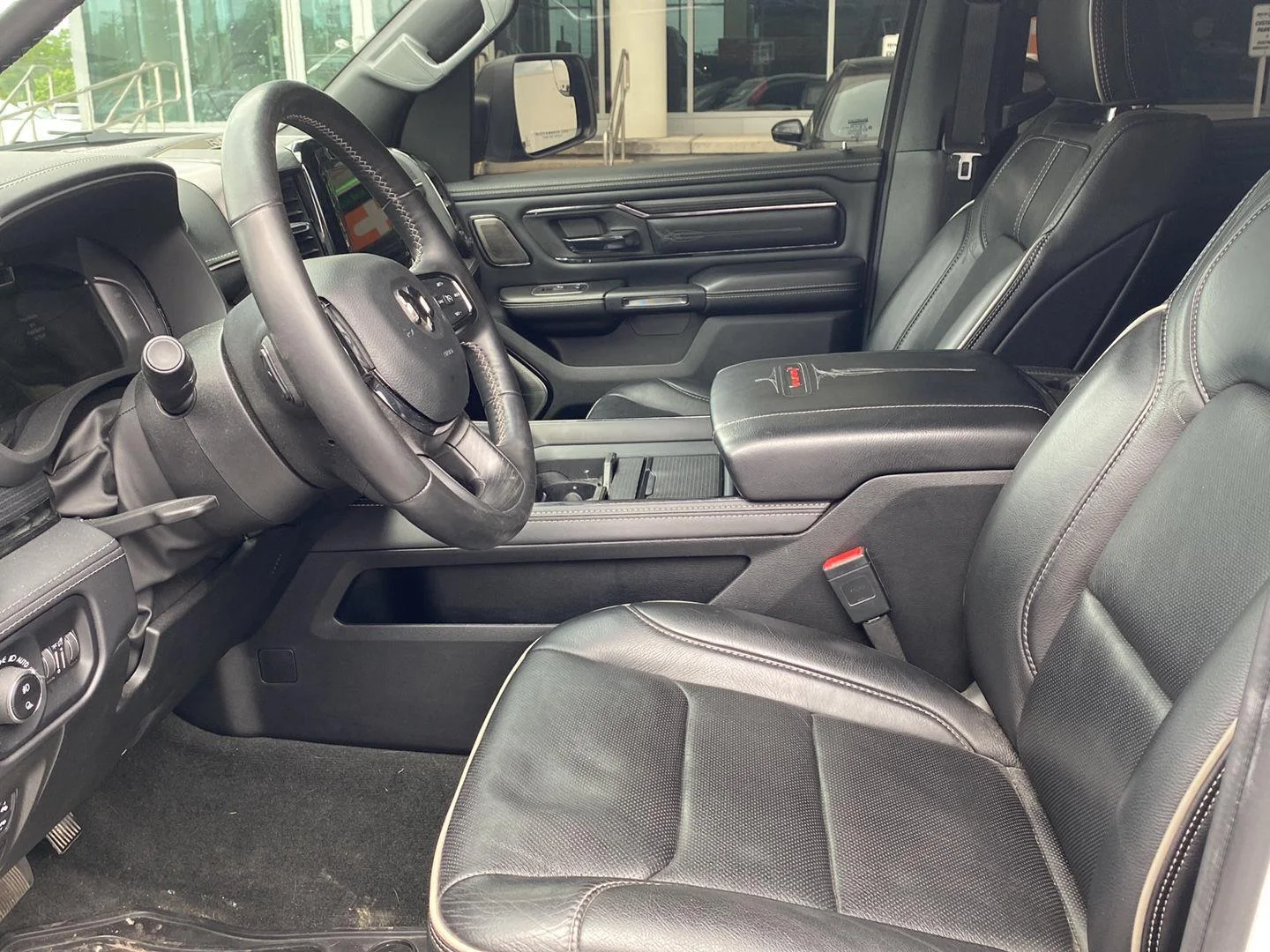Used 2023 Bright White Clearcoat Ram Limited image 6