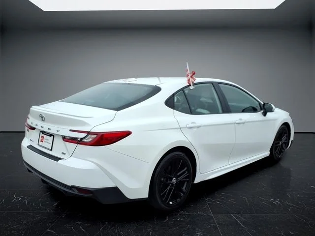 Used 2025 White Toyota SE image 3