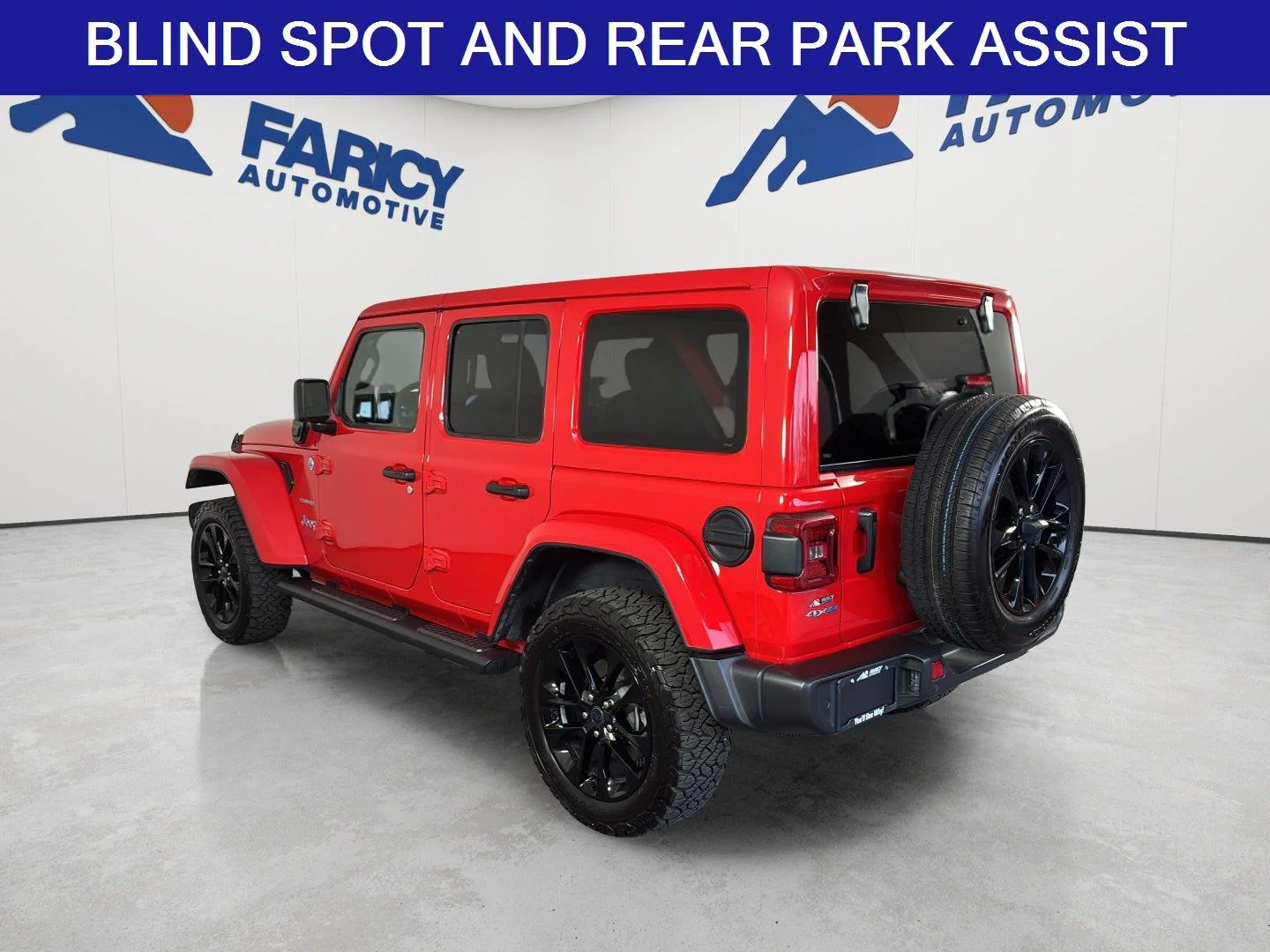 Used 2024 Firecracker Red Clearcoat Jeep Sahara image 7