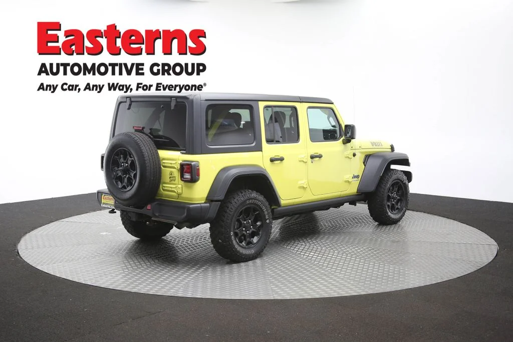 Used 2023 Yellow Jeep Willys 4xe image 41