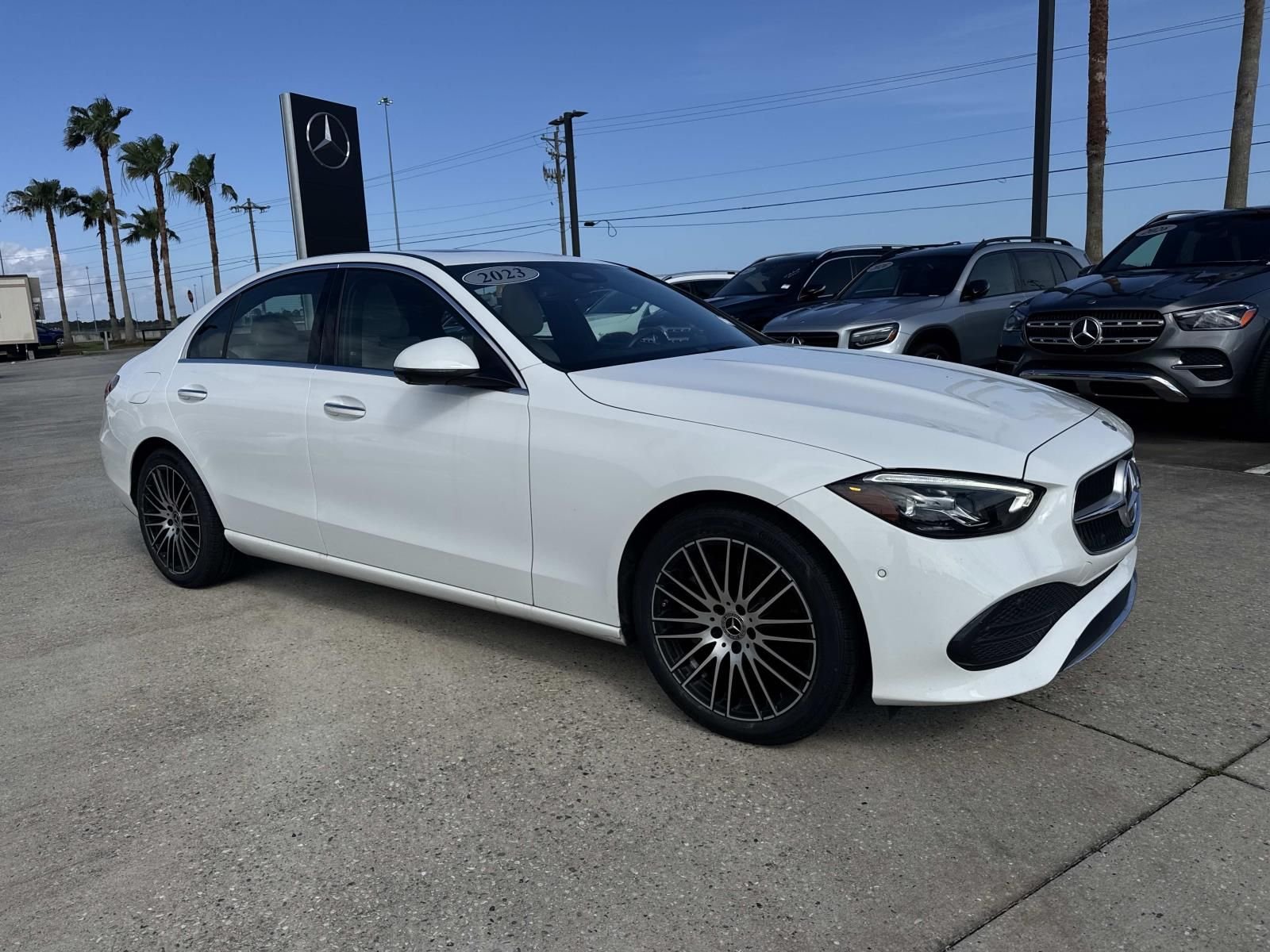 Certified Used 2023 White Mercedes-Benz C 300 image 3
