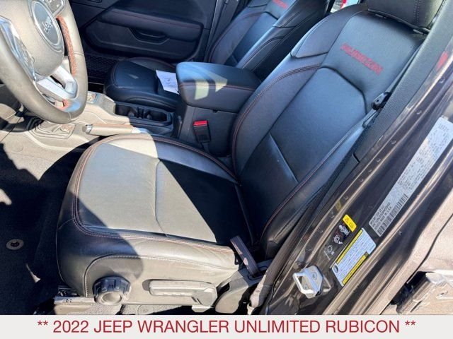 Used 2022 Gray Jeep Unlimited Rubicon image 13