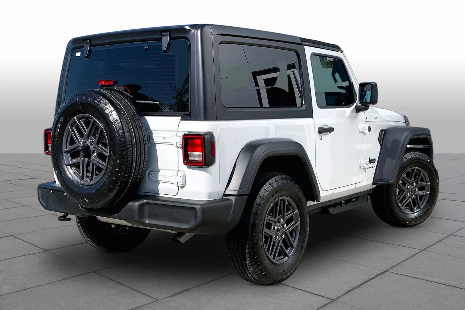 Used 2026 Bright White Clearcoat Jeep Sport image 6